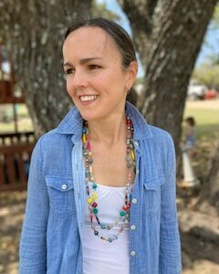Multi-Colored Paper Bead Necklace